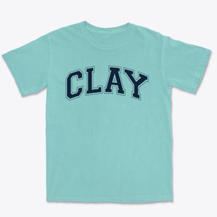 Clay Community Education Center Varsity Arch Premium Heavyweight T-shirt