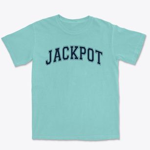 Jackpot High School Varsity Arch Premium Heavyweight T-shirt