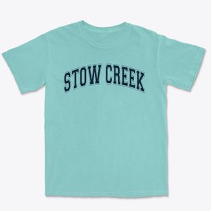 Stow Creek Township Elementary School Varsity Arch Premium Heavyweight T-shirt