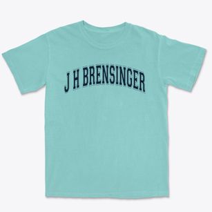 J H Brensinger Varsity Arch Premium Heavyweight T-shirt