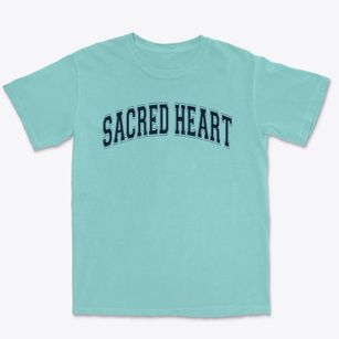 Sacred Heart School Varsity Arch Premium Heavyweight T-shirt
