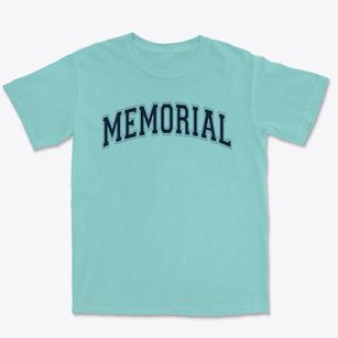 Memorial Primary School Varsity Arch Premium Heavyweight T-shirt