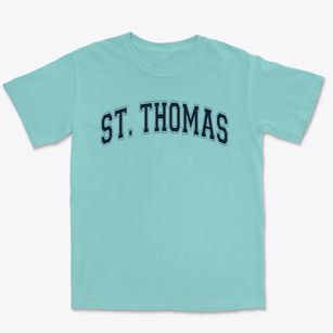 Saint Thomas Aquinas School Varsity Arch Premium Heavyweight T-shirt