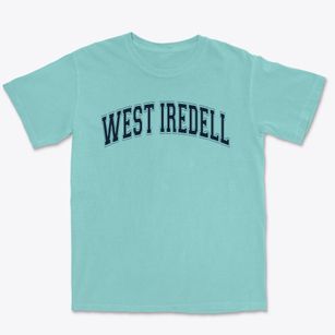 West Iredell Middle School Varsity Arch Premium Heavyweight T-shirt
