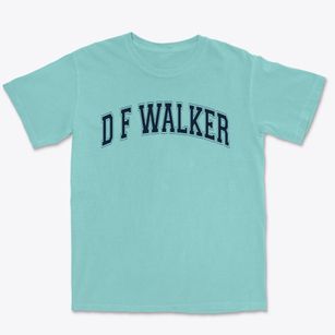 D F Walker Elementary School Varsity Arch Premium Heavyweight T-shirt