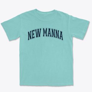 New Manna Christian School Varsity Arch Premium Heavyweight T-shirt