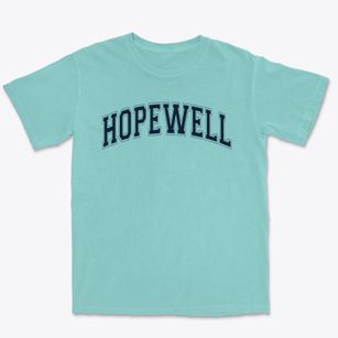 Hopewell Elementary School Varsity Arch Premium Heavyweight T-shirt