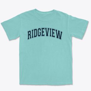 Ridgeview Elementary School Varsity Arch Premium Heavyweight T-shirt
