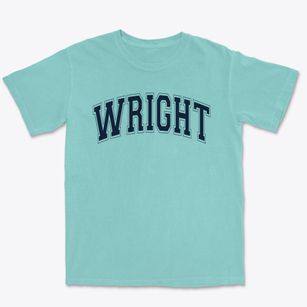 Wright Elementary School Varsity Arch Premium Heavyweight T-shirt
