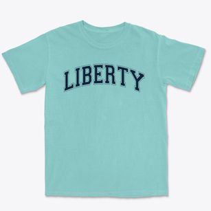 Liberty Elementary School Varsity Arch Premium Heavyweight T-shirt
