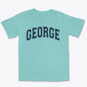 George Fox Friends School Varsity Arch Premium Heavyweight T-shirt