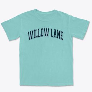 Willow Lane Elementary Varsity Arch Premium Heavyweight T-shirt