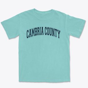 Cambria County Christian School Varsity Arch Premium Heavyweight T-shirt