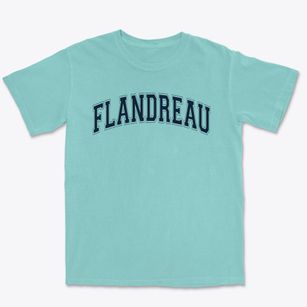 Flandreau Middle School Varsity Arch Premium Heavyweight T-shirt