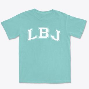 Lyndon B. Johnson High School Varsity Arch Premium Heavyweight T-shirt