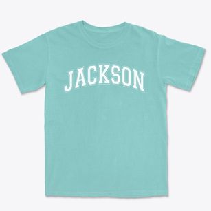 Jackson Elementary School Varsity Arch Premium Heavyweight T-shirt
