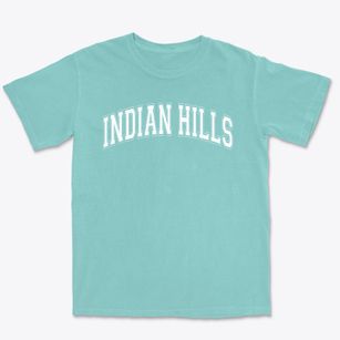 Indian Hills Elementary School Varsity Arch Premium Heavyweight T-shirt