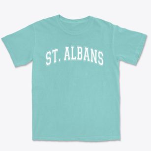 Saint Albans Elementary School Varsity Arch Premium Heavyweight T-shirt