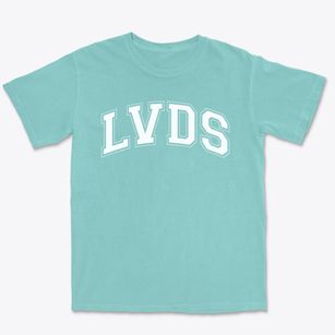 Las Vegas Day School Varsity Arch Premium Heavyweight T-shirt