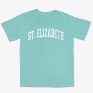 Saint Elizabeth School Varsity Arch Premium Heavyweight T-shirt