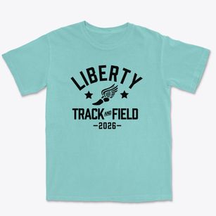 Liberty Christian School Track and Field Premium Heavyweight T-shirt