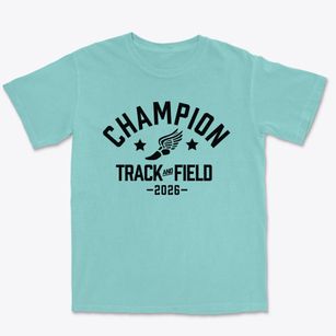 Boerne-samuel V. Champion High School Track and Field Premium Heavyweight T-shirt