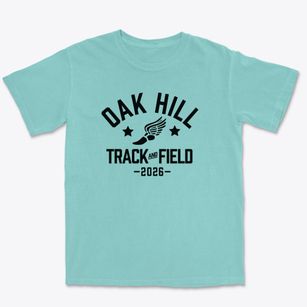 Oak Hill Elementary School Track and Field Premium Heavyweight T-shirt