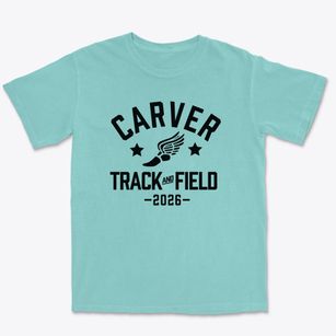 Carver Elementary School Track and Field Premium Heavyweight T-shirt