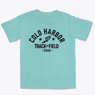 Cold Harbor Elementary School Track and Field Premium Heavyweight T-shirt