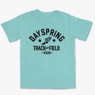 Dayspring Christian Academy Track and Field Premium Heavyweight T-shirt