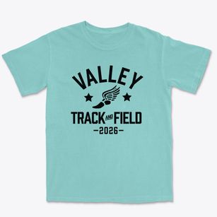 Valley Track and Field Premium Heavyweight T-shirt