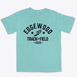Edgewood High School Track and Field Premium Heavyweight T-shirt