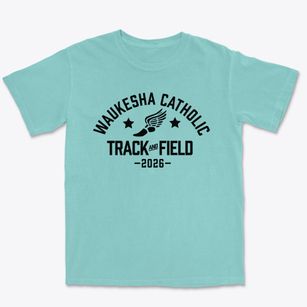 Waukesha Catholic School Track and Field Premium Heavyweight T-shirt