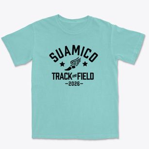 Suamico Elementary School Track and Field Premium Heavyweight T-shirt
