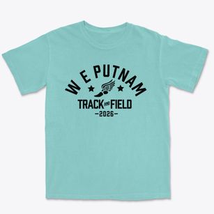 W E Putnam Middle Magnet School Track and Field Premium Heavyweight T-shirt