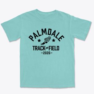 Palmdale Academy Charter School Track and Field Premium Heavyweight T-shirt