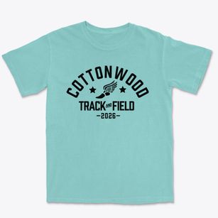 Cottonwood Elementary School Track and Field Premium Heavyweight T-shirt