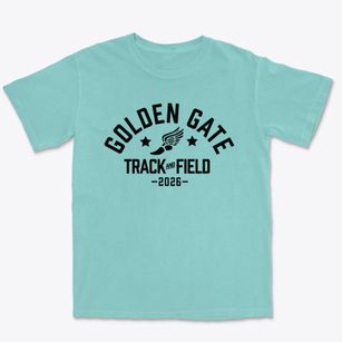Golden Gate Sda Academy Track and Field Premium Heavyweight T-shirt