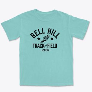 Bell Hill Primary School Track and Field Premium Heavyweight T-shirt