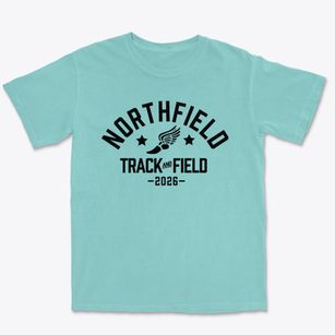 Northfield High School Track and Field Premium Heavyweight T-shirt