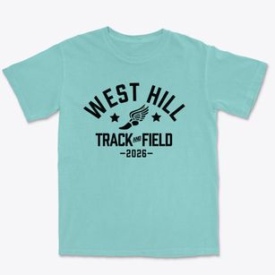 West Hill Elementary School Track and Field Premium Heavyweight T-shirt