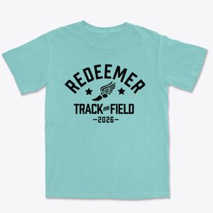 Redeemer Lutheran School Track and Field Premium Heavyweight T-shirt