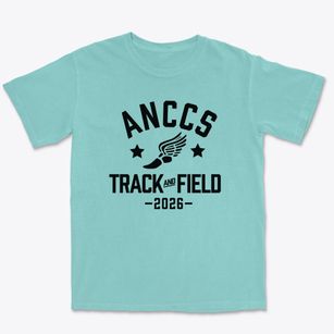 Alaska Native Cultural Charter School Track and Field Premium Heavyweight T-shirt