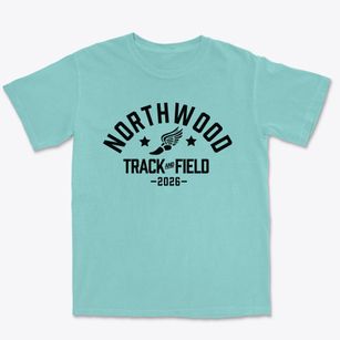 Northwood Elementary School Track and Field Premium Heavyweight T-shirt