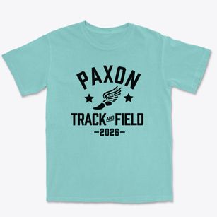 Paxon Middle School Track and Field Premium Heavyweight T-shirt
