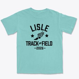 Lisle Senior High School Track and Field Premium Heavyweight T-shirt