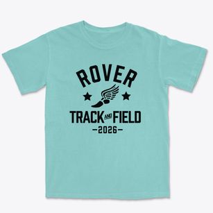Rover Elementary School Track and Field Premium Heavyweight T-shirt