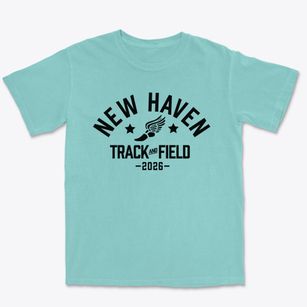New Haven Middle School Track and Field Premium Heavyweight T-shirt