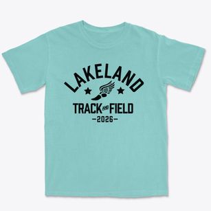Lakeland Middle School Track and Field Premium Heavyweight T-shirt