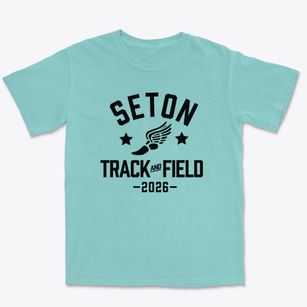 Seton Catholic Elementary School Track and Field Premium Heavyweight T-shirt